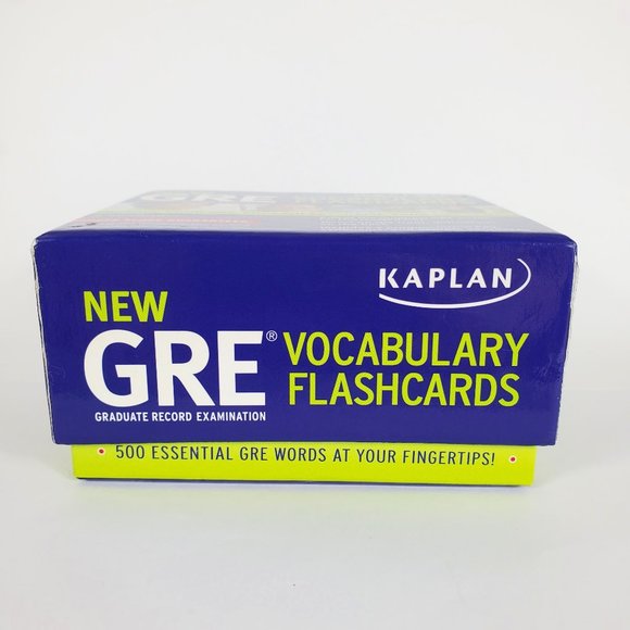 NWOT Kaplan 500 GRE Vocabulary Flashcards 3rd Edition - Picture 3 of 9